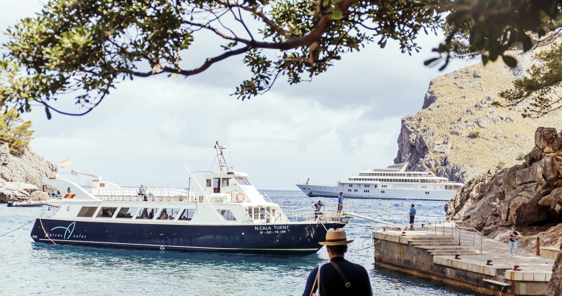 Island tour with bus, boat, tram & train