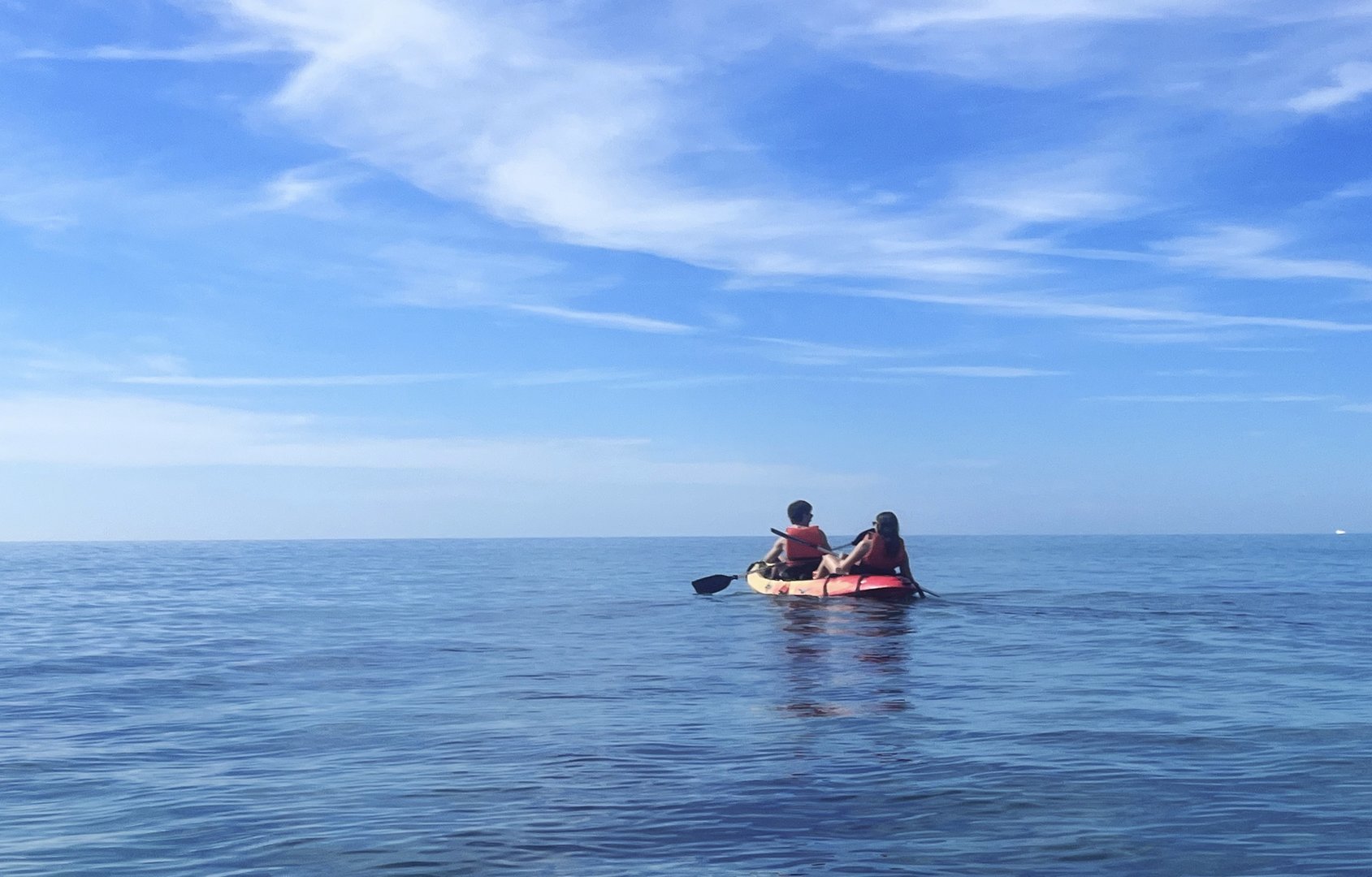 kayak excursion in playa de palma