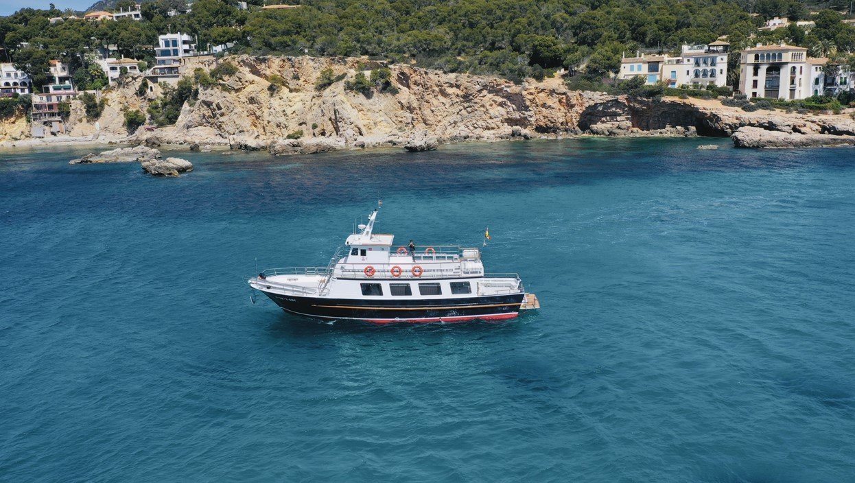 boat along the coast