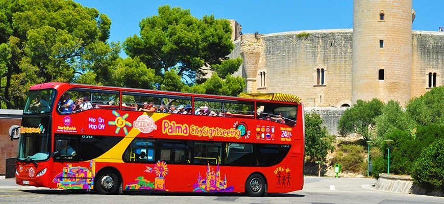 palma sightseeing bus