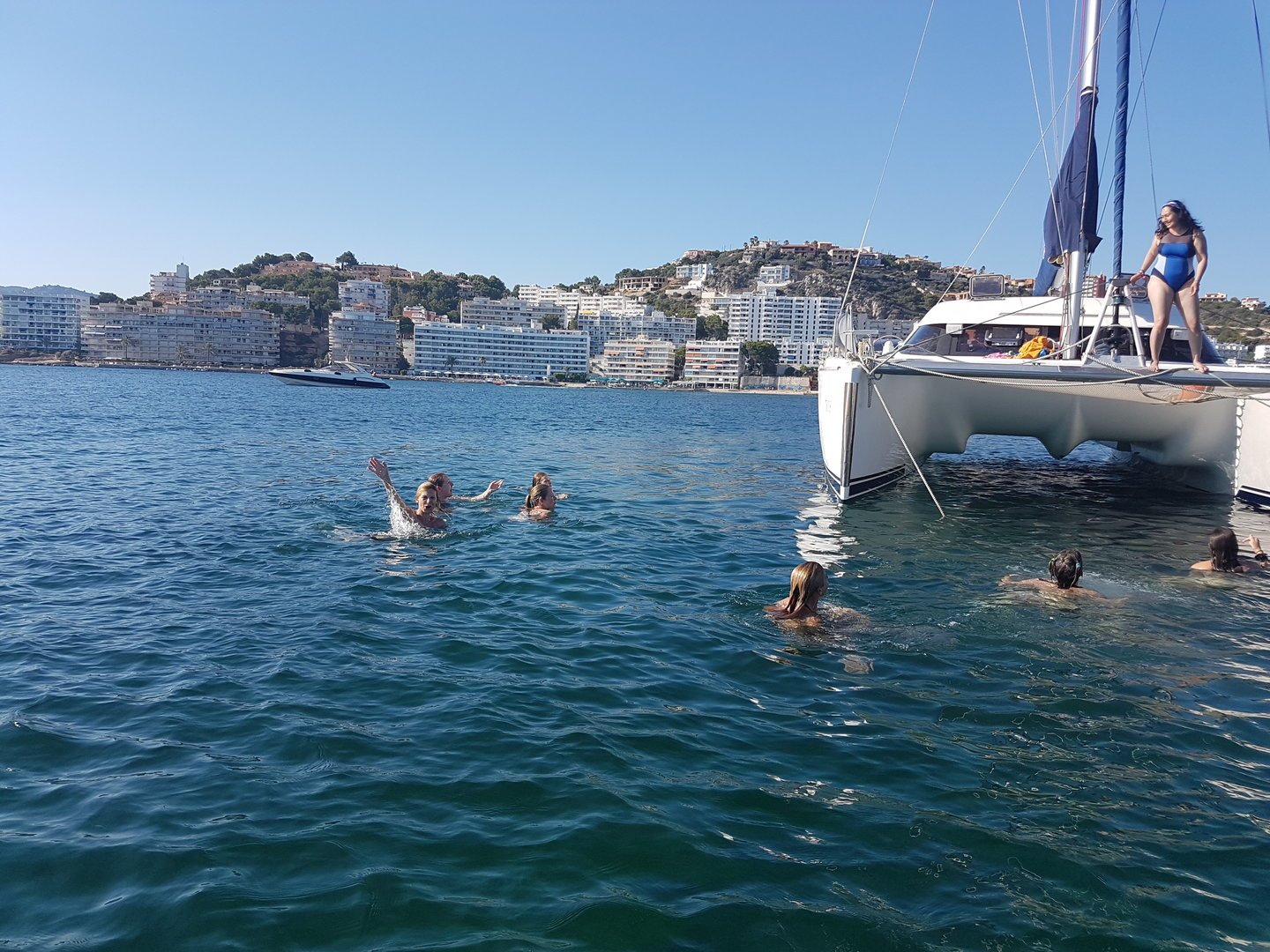 catamaran in Santa Ponsa