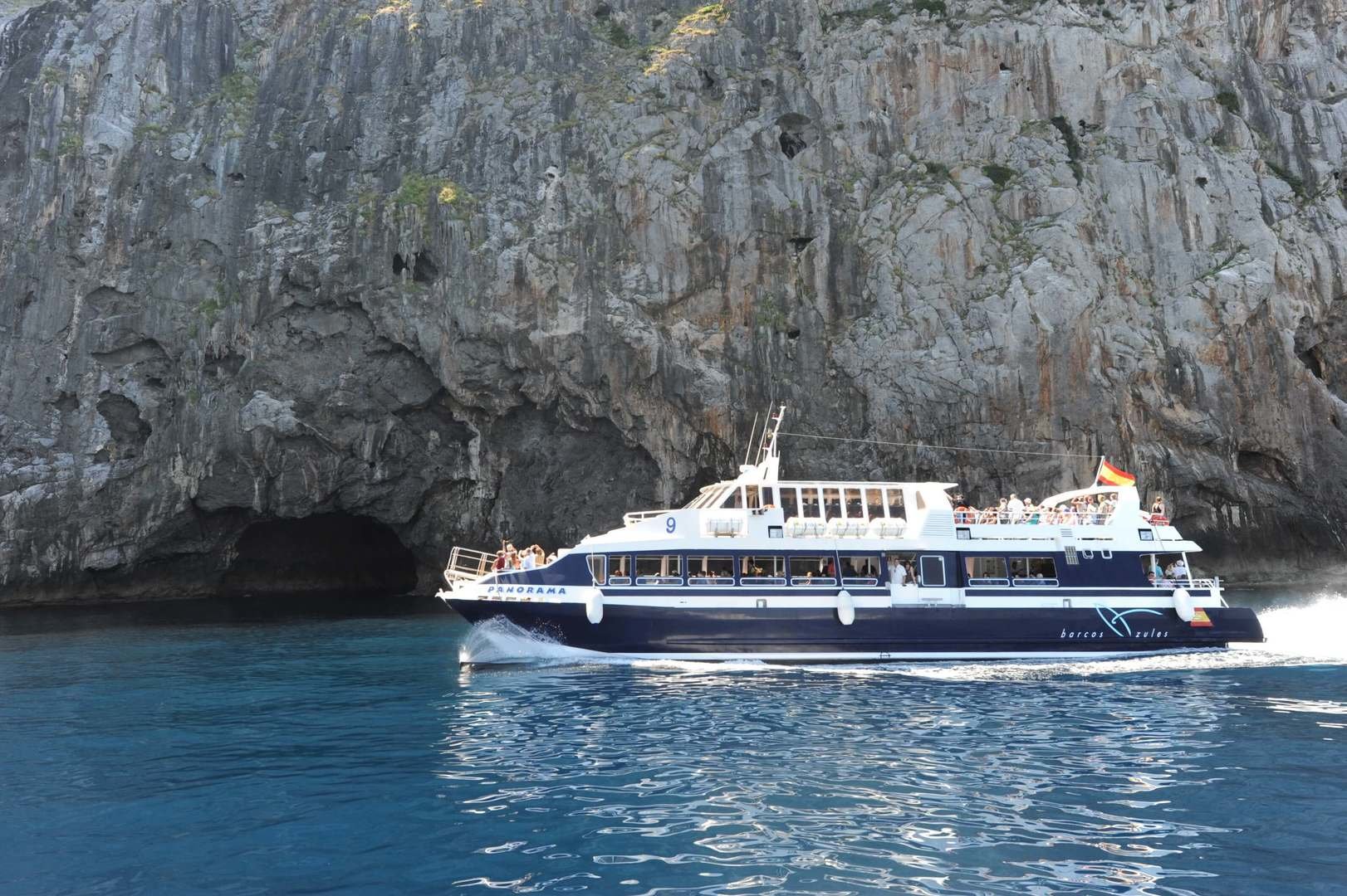 Boat from Sa Calobra to Soller
