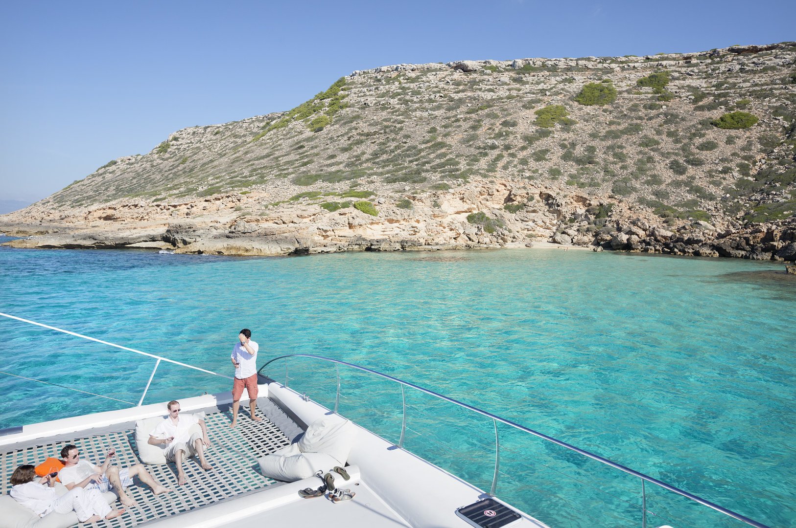 fare snorkeling in un torrente
